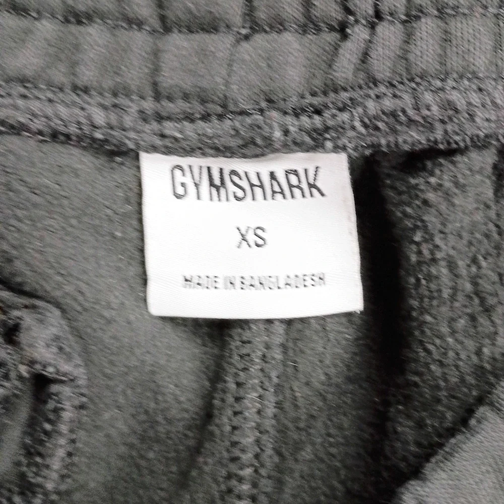 Gymshark Crest Joggers Mens XS Dark Green Tapered Fleece Sweatpants